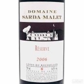 Domaine Sarda-Malet Cotes du Roussillon Reserve, Languedoc-Roussillon, France