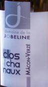 茱比霖沙諾老藤干白葡萄酒(Domaine de la Jobeline Le Clos des Chanaux Vieilles Vignes, Maconnais, France)