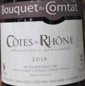孔塔酒庄干红葡萄酒(Bouquet du Comtat, Cotes du Rhone, France)