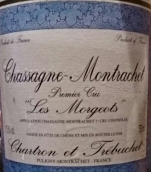 沙特隆和投石機酒莊墨（夏山-蒙哈榭一級園）白葡萄酒(Chartron et Trebuchet Morgeots, Chassagne-Montrachet Premier Cru, France)