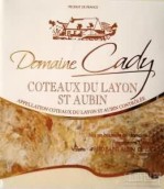 Domaine Cady Coteaux du Layon Saint-Aubin, Loire, France