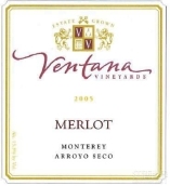 溫塔娜梅洛干紅葡萄酒(Ventana Merlot, Arroyo Seco, USA)