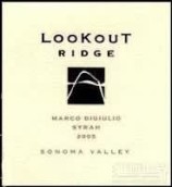 守望嶺酒莊馬爾科迪吉利奧西拉干紅葡萄酒(Lookout Ridge Marco Digiulio Syrah, Sonoma Valley, USA)