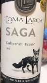 長(zhǎng)丘酒莊傳說(shuō)品麗珠紅葡萄酒(Loma Larga Saga Cabernet Franc, Casablanca Valley, Chile)