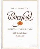 布拉斯菲爾德靜園梅洛干紅葡萄酒(Brassfield Estate Winery High Serenity Ranch Merlot, High Valley, USA)