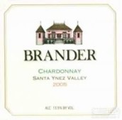 布蘭德霞多麗干白葡萄酒(Brander Vineyard Chardonnay, Santa Ynez Valley, USA)