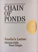 龐德酒莊阿米莉亞的信灰皮諾白葡萄酒(Chain of Ponds Amelia's Letter Pinot Grigio, Adelaide Hills, Australia)