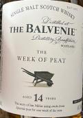 蘇格蘭百富14年故事系列單一麥芽威士忌(The Balvenie Aged 14 Years The Week of Peat Single Malt Scotch Whisky, Speside, UK)