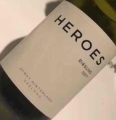 英雄莊園雷司令白葡萄酒(Heroes Vineyard Riesling, Geelong, Australia)