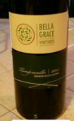 貝拉·格蕾絲丹魄干紅葡萄酒(Bella Grace Vineyards Tempranillo, USA)