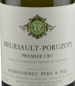 雷穆父子波魯佐（默爾索一級園）白葡萄酒(Remoissenet Pere & Fils Poruzots, Meursault Premier Cru, France)