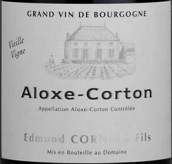 埃德蒙·科钮父子酒庄（阿罗克斯-科尔登村）红葡萄酒(Domaine Edmond Cornu et Fils Aloxe-Corton, Cote de Beaune, France)