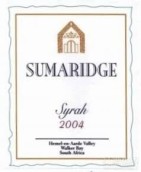 Sumaridge Syrah, Walker Bay, South Africa