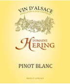 赫林酒莊萊斯丘白皮諾干白葡萄酒(Domaine Hering Pinot Blanc Les Coteaux, Alsace, France)