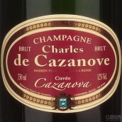 查爾斯卡贊諾夫特釀干紅葡萄酒(Charles de Cazanove Cuvee Brut, Champagne, France)