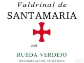 瓦爾德麗娜圣瑪利亞弗德喬白葡萄酒(Valdrinal Santamaria Verdejo, Rueda, Spain)