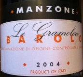 曼卓酒庄莱格拉莫勒巴罗洛红葡萄酒(Giovanni Manzone Le Gramolere, Barolo, Italy)