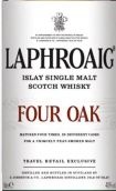 拉弗格四橡木桶陳蘇格蘭單一麥芽威士忌(Laphroaig Four Oak Single Malt Scotch Whisky, Islay, UK)