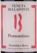 貝拉方特酒莊波蒙蒂諾紅葡萄酒(Tenuta Bellafonte Pomontino Montefalco Rosso, Umbria, Italy)