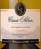 席爾瓦酒莊頂級風(fēng)土安格仕霞多麗白葡萄酒(Casa Silva Gran Terrior Angostura Chardonnay, Colchagua Valley, Chile)