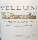 牛皮紙酒莊赤霞珠干紅葡萄酒(Vellum Cabernet Sauvignon, Napa Valley, USA)