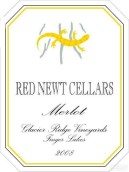 Red Newt Cellars Glacier Ridge Vineyards Merlot, Finger Lakes, USA