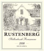 勒斯滕堡瑚珊干白葡萄酒(Rustenberg Roussanne, Stellenbosch, South Africa)