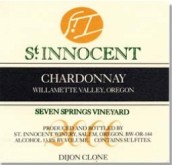 圣純潔七泉第戎克隆霞多麗干白葡萄酒(St. Innocent Seven Springs Dijon Clone Chardonnay, Willamette Valley, USA)