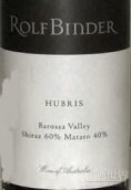 羅夫·賓德自豪園西拉-瑪塔羅干紅葡萄酒(Rolf Binder Hubris Shiraz - Mataro, Barossa Valley, Australia)