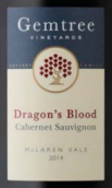 寶石樹(shù)龍血石赤霞珠干紅葡萄酒(Gemtree Dragon's Blood Carbernet, McLaren Vale, Australia)