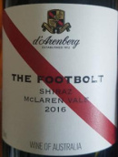 黛倫堡酒莊閃電駒設(shè)拉子紅葡萄酒(d'Arenberg The Footbolt Shiraz, McLaren Vale, Australia)