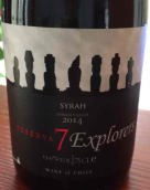 探險(xiǎn)七人珍藏西拉干紅葡萄酒(7 Explorers Reserva Syrah, Curico Valley, Chile)