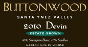 梧桐樹德溫混釀干白葡萄酒(Buttonwood Farm Winery & Vineyard Devin, Santa Ynez Valley, USA)