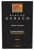 薩爾堡斯黛芬園仙粉黛干紅葡萄酒(Rancho Zabaco Stefani Vineyard Zinfandel, Dry Creek Valley, USA)