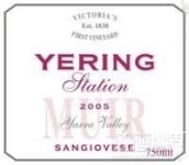 優(yōu)伶酒莊穆伊桑嬌維賽紅葡萄酒(Yering Station Muir Sangiovese, Yarra Valley, Australia)