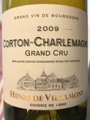 維拉蒙酒莊（科爾登-查理曼特級(jí)園）白葡萄酒(Henri de Villamont, Corton-Charlemagne Grand Cru, France)