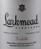 萊克米德酒莊法蓓樂干紅葡萄酒(Larkmead Vineyards Firebelle Red Blend, Napa Valley, USA)