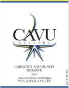 無限珍藏赤霞珠干紅葡萄酒(CAVU Reserve Cabernet Sauvignon, Walla Walla, USA)