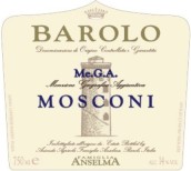 安斯世家莫斯科尼巴羅洛紅葡萄酒(Famiglia Anselma Mosconi Barolo DOCG, Piedmont, Italy)