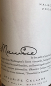 阿莫里斯酒莊馬爾貝克紅葡萄酒(Amaurice Malbec, Washington, America)