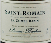 普諾尼-博訥爾酒莊貢布巴贊（圣羅曼村）白葡萄酒(Domaine Pascal Prunier-Bonheur La Combe Bazin, Saint-Romain, France)