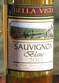 貝拉·維斯塔長相思干白葡萄酒(Bella Vista Winery Sauvignon Blanc, California, USA)