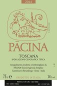 帕西納紅葡萄酒(Pacina Toscana IGT, Tuscany, Italy)