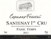 费雷里父子酒庄帕斯特（桑特奈一级园）红葡萄酒(Domaine Capuano-Ferreri & Fils Le Passe Temps, Santenay 1er Cru, France)