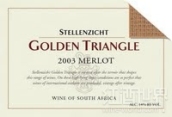 思坦倫金三角梅洛干紅葡萄酒(Stellenzicht Golden Triangle Merlot, Stellenbosch, South Africa)