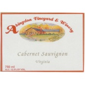 阿賓頓赤霞珠干紅葡萄酒(Abingdon Cabernet Sauvignon, Virginia, USA)