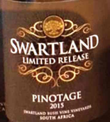 黑地酒莊限量發(fā)行皮諾塔吉紅葡萄酒(Swartland Winery Limited Release Pinotage, Swartland, South Africa)