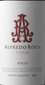 阿爾弗雷多羅卡芬卡西拉紅葡萄酒(Alfredo Roca Fincas Syrah, San Rafael, Argentina)