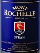 蒙羅歇爾西拉干紅葡萄酒(Mont Rochelle Syrah, Franschhoek Valley, South Africa)