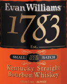 伊万威廉1783小批肯塔基纯波本威士忌(Evan Williams 1783 Small Batch Kentucky Straight Bourbon Whiskey, Kentucky, USA)